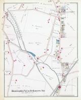 Huntingdon Val. and Bethayres Station, North Pennsylvania Railroad 1886 Philadelphia - Bucks - Montgomery Counties